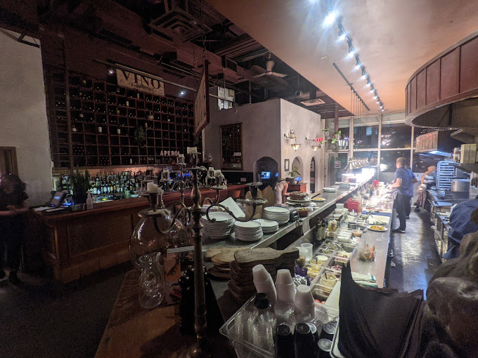The inside of Vino in downtown Calgary